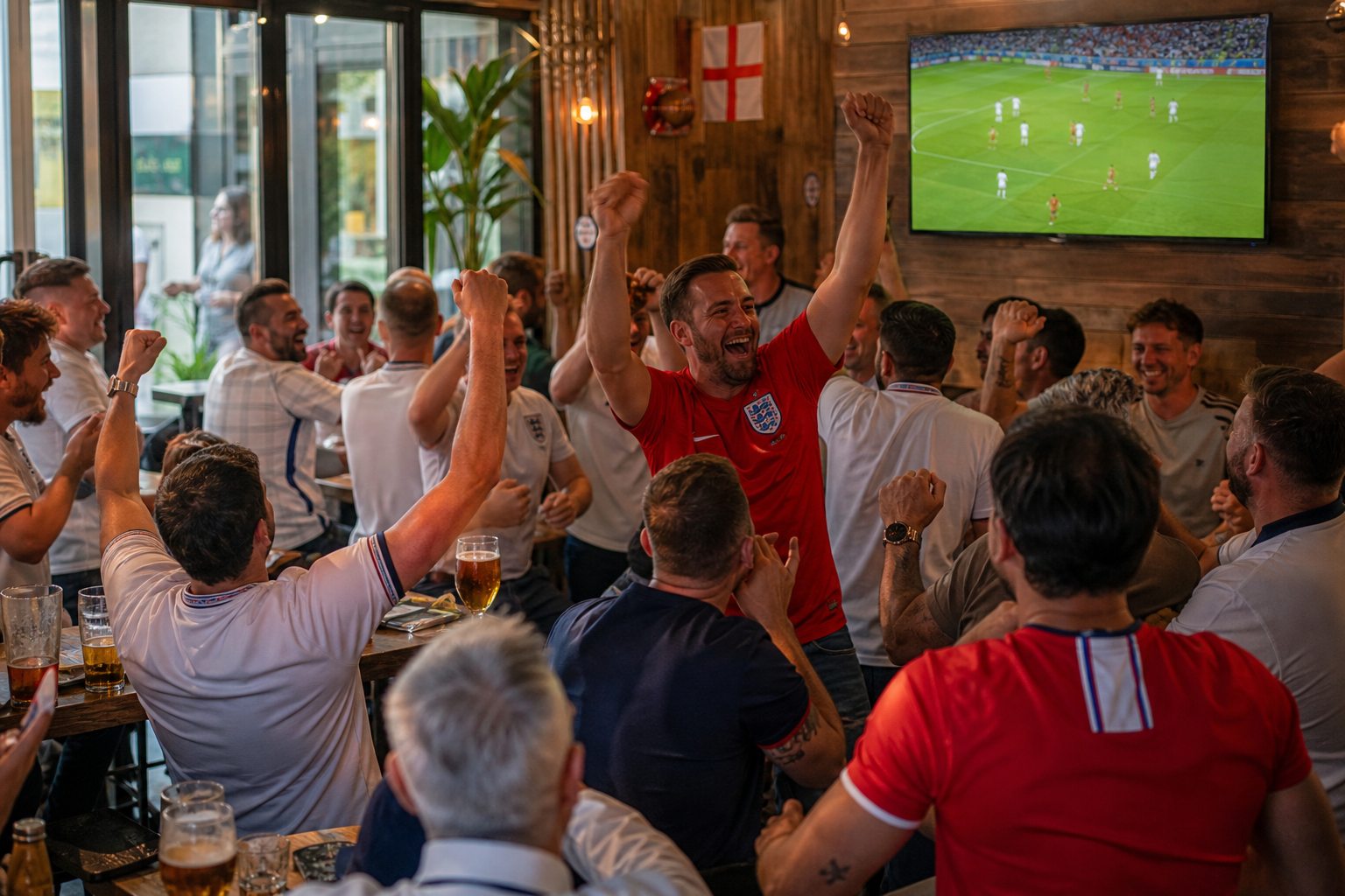 Inglaterra en el Mundial 2026: partidos perfectos para llenar pubs, bares y terrazas