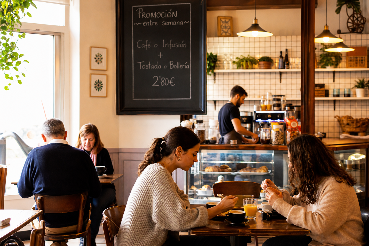 Cómo llenar más tu cafetería entre semana sin gastar dinero en anuncios